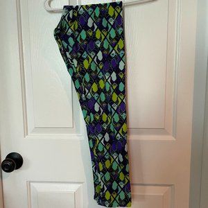 LuLaRoe Maleficent Leggings - Tall and Curvy